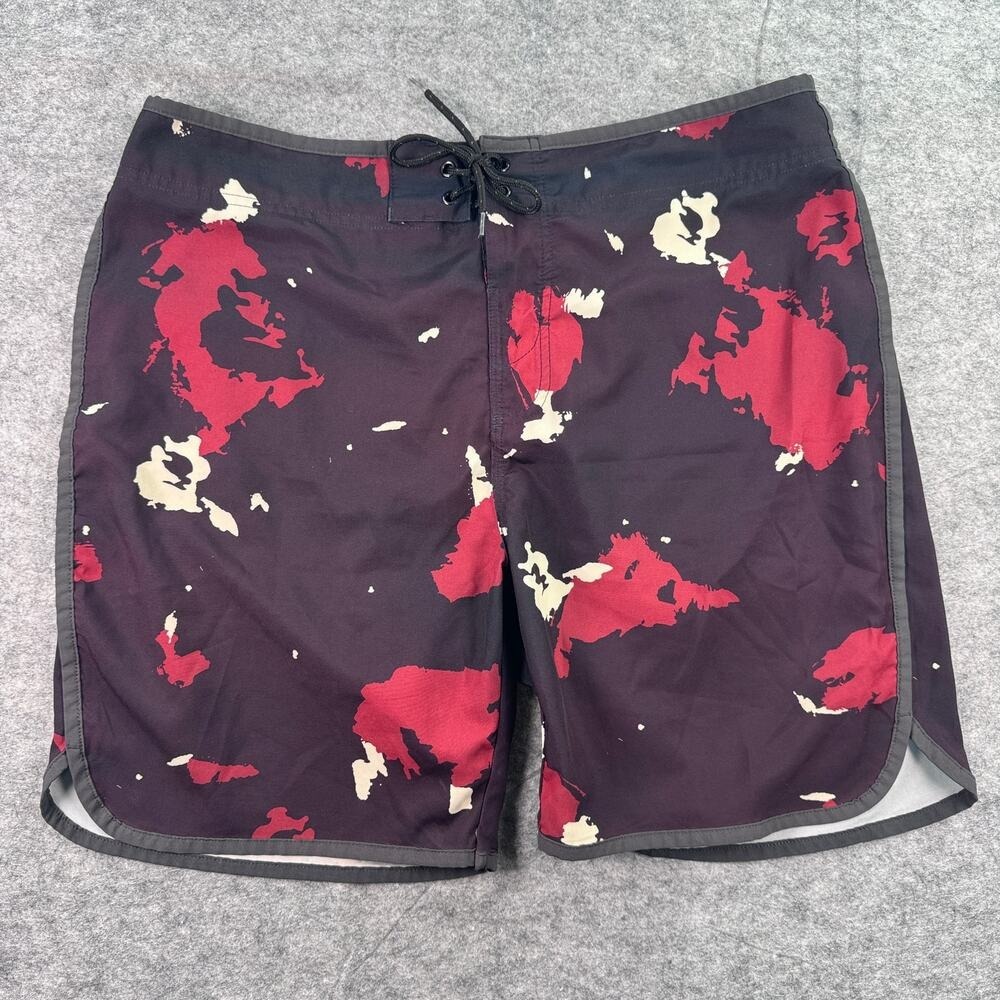 UO ourCaste Men's 32 Rocko Ink Blot Short